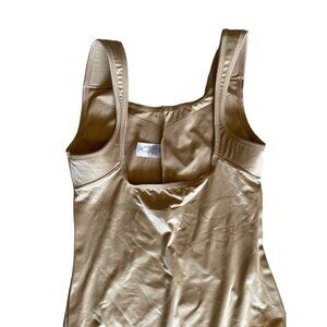 TC Fine Intimates Even More Shaper Bodysuit Firm Control 2XL Beige 4046 $72 NEW